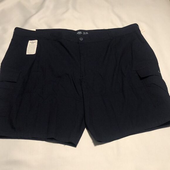 Izod Cargo Shorts Mens 54 Navy - Picture 4 of 4